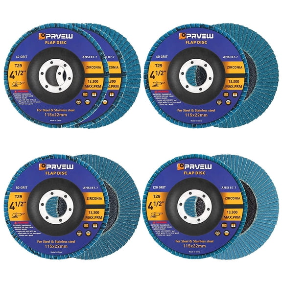 41/2 inch winged grinding wheel, 5 pack 4.5