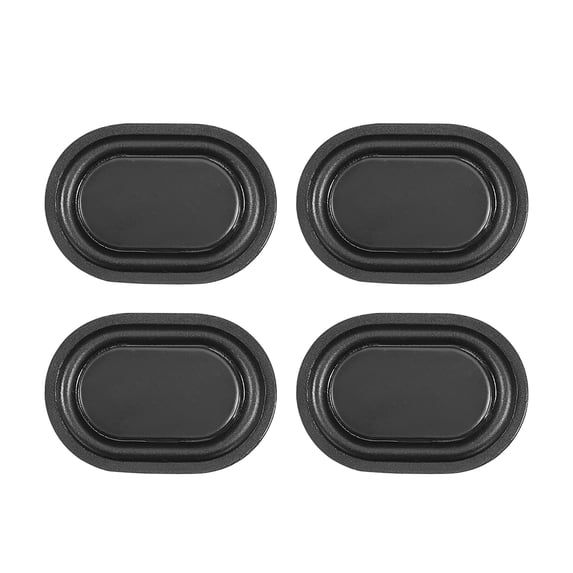 41 × 28mm Speaker Passive Radiator Vibration Plate Subwoofer Vibration Membrane, DIY Bass, Low Frequency 4pcs