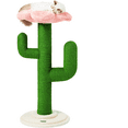 thumbnail image 1 of 41.3" Cat Scratching Post with Bed, Tall Cat Scratch Post for Indoor Cats, 2-In-, 1 of 1