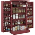 41" Kitchen Pantry Storage Freestanding Kitchen with 12