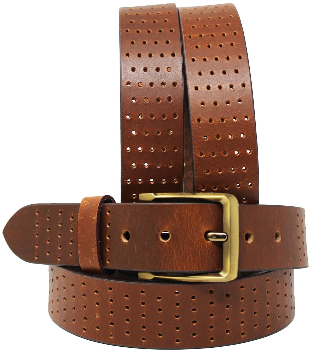 Ceinture En Cuir Marron Taille 38 - Occasion, Marque Générique, Couleur Noir Classique