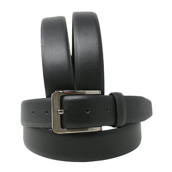 41-42  Men's Pebbled Leather 1 3/8" Wide Casual Jean Dress Belt 26AX01BK