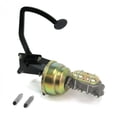 thumbnail image 1 of 41-48 Ford 8 in. Dual Brake Pedal Kit Drum & Drum Small Oval Black Pad, 1 of 1