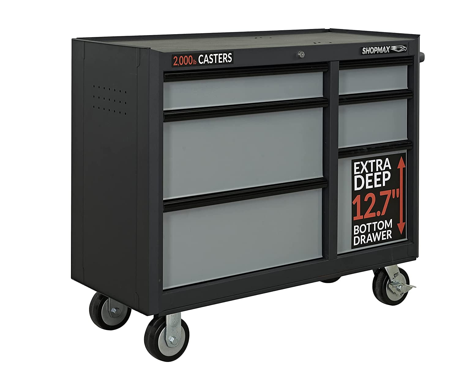 41″ 6-Drawer Rolling Tool Cabinet