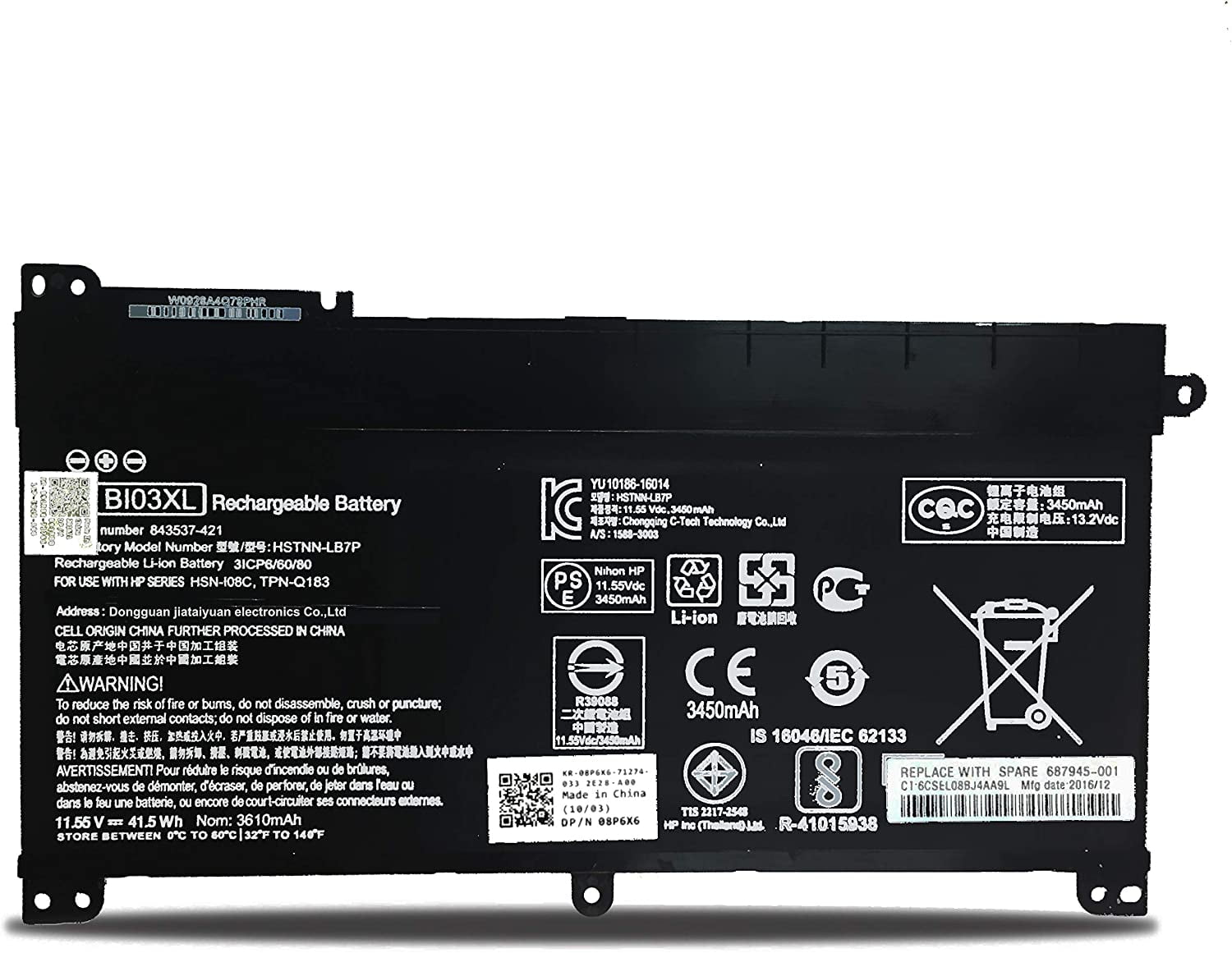 Hp Pavilion X360 Battery