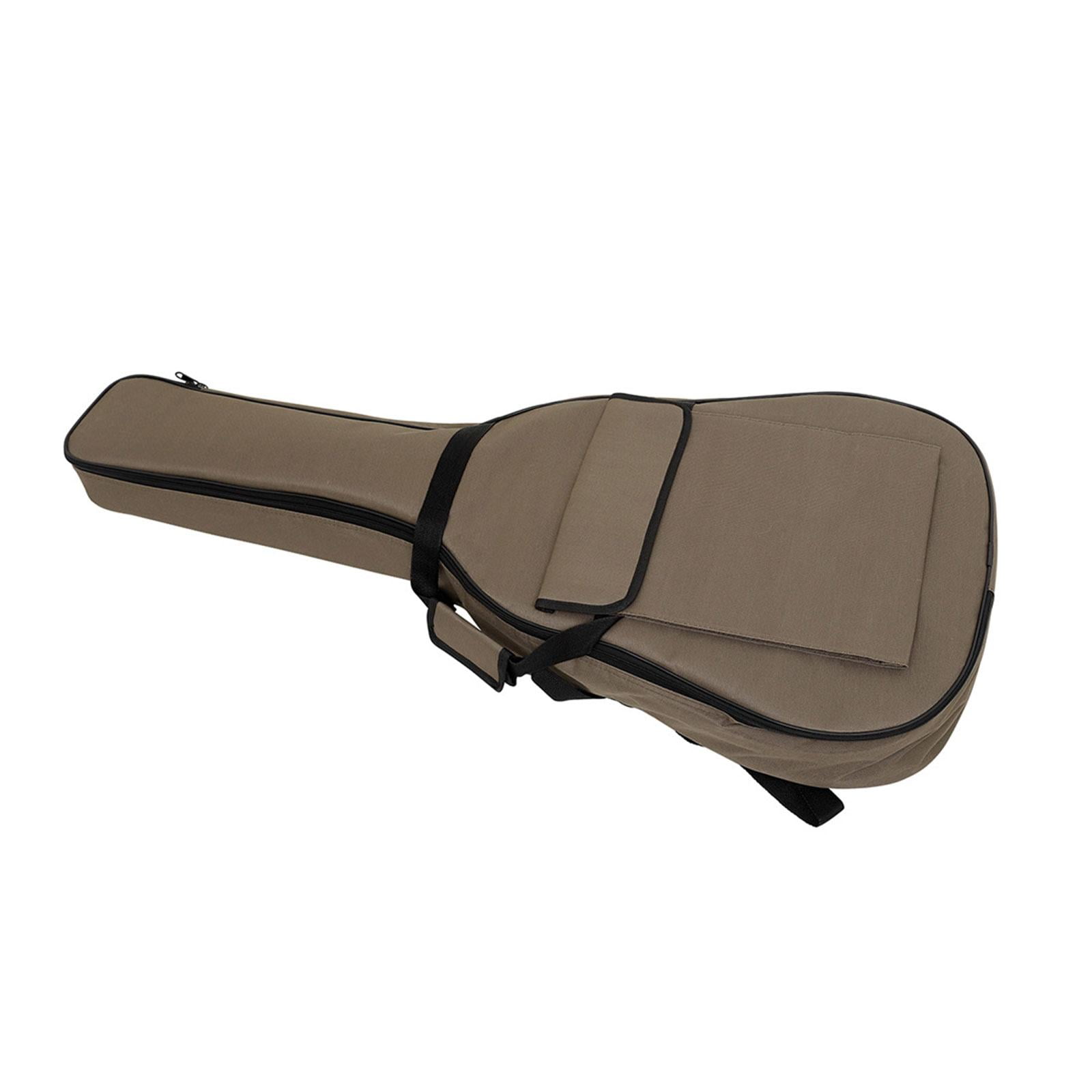 41" Acoustic Guitar Gig Bag Backpack Dual Shoulder Strap Waterproof Sturdy Zipper Lightweight