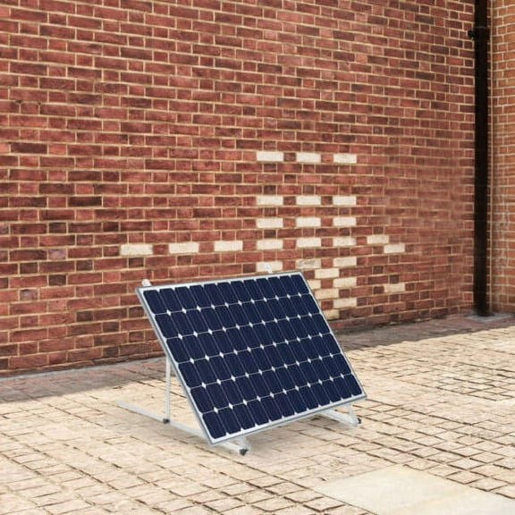 41" Adjustable Angle Solar Panel Mount Mounting Rack Brackets for Boat /RV/Roof