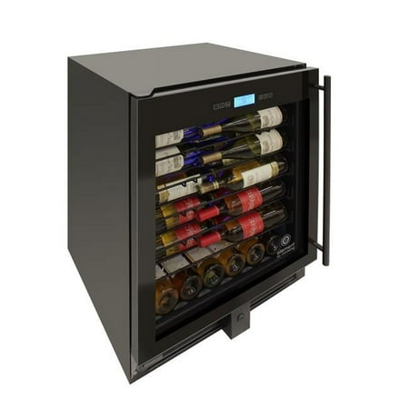 Vinotemp - 41-Bottle Wine Cooler - Black