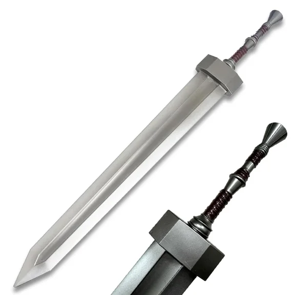 41" Colossal Foam Greatsword - Medieval Fantasy Cosplay Prop & LARP Toy Sword