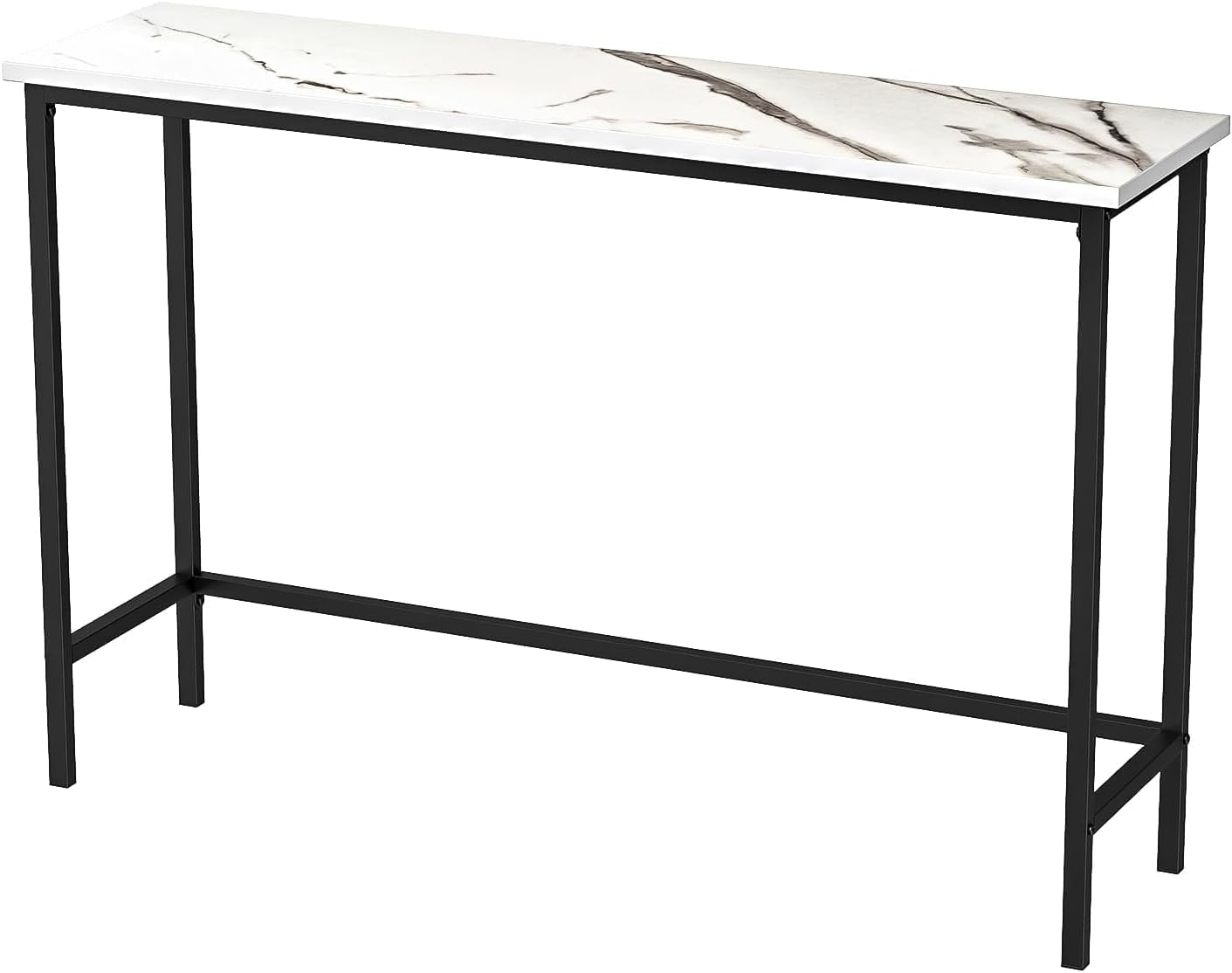 41" Entryway Narrow Console Thin Sofa Side Display Table for Hallway ...