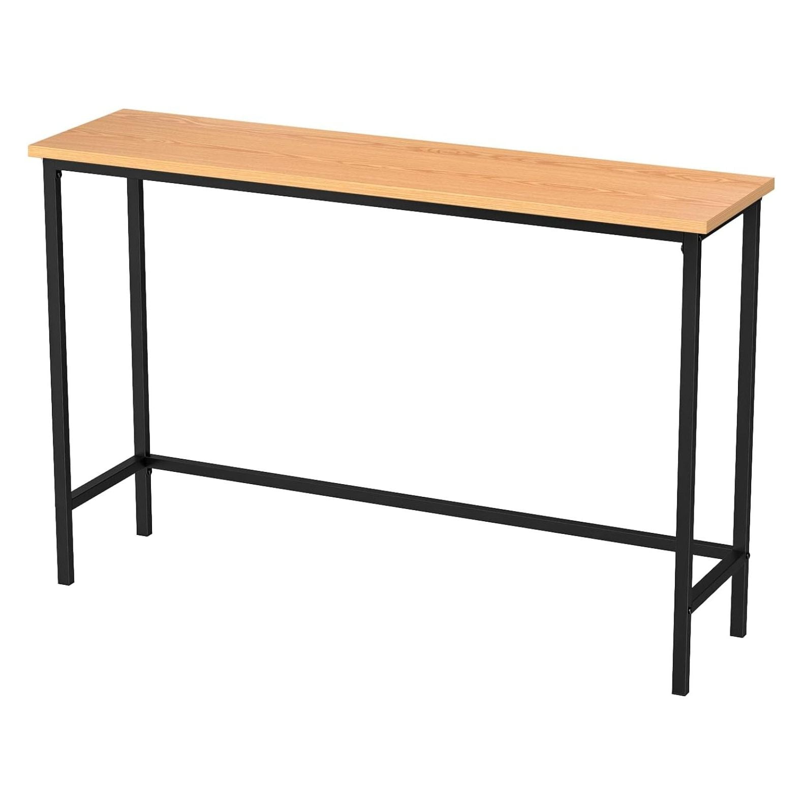 41" Entryway Table | Traditional Narrow Console Table or Thin Sofa Table | Narrow Display Table ...