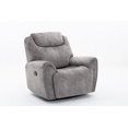 thumbnail image 1 of 41" Gray Reclining Chair, 1 of 3