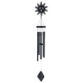 thumbnail image 1 of 41 Inch Black Coated Sun Metal Tube Wind Chime, 1 of 1