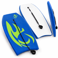 41-Inch Blue Lightweight Bodyboard with EPS Core for Water Sports ...