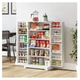 41''Kitchen Storage Freestanding Pantry with Doors
