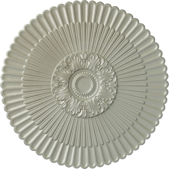 41"OD x 1 5/8"P Nexus Ceiling Medallion (Fits Canopies up to 7 1/4"), Hand-Painted Flash Copper