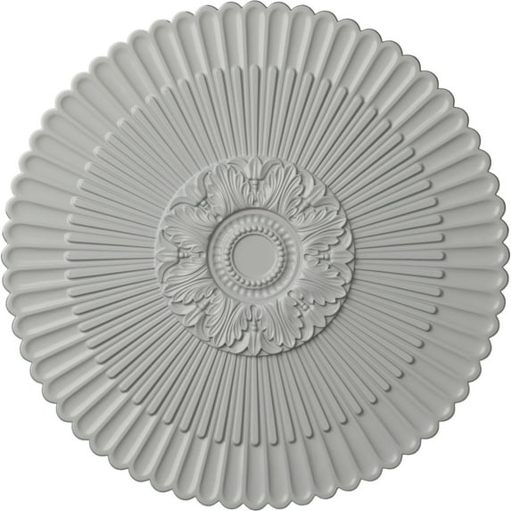 41"OD x 1 5/8"P Nexus Ceiling Medallion (Fits Canopies up to 7 1/4"), Hand-Painted Frost