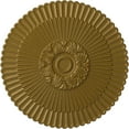 thumbnail image 1 of 41"OD x 1 5/8"P Nexus Ceiling Medallion (Fits Canopies up to 7 1/4"), Hand-Painted Gold, 1 of 6
