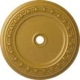 thumbnail image 1 of 41"OD x 4"ID x 2 3/8"P Caputo Ceiling Medallion (Fits Canopies up to 5 1/2"), Hand-Painted Iridescent Gold, 1 of 6