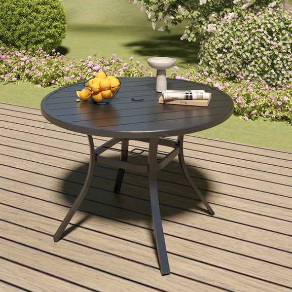 41" Outdoor Round Dining Table
