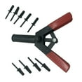 thumbnail image 1 of 41 Pcs Plastic Rivet Tool Rivet Gun Quick Set Riveter Hand Tool Asorted Set w/ 40 Poly Rivets for All Plastic Rivets, 1 of 6
