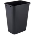 thumbnail image 1 of 41 Qt. / 10 Gallon / 38 Liters Black Rectangular Wastebasket.Kitchen Waste Container Trash Can Recycle Bin, 1 of 2