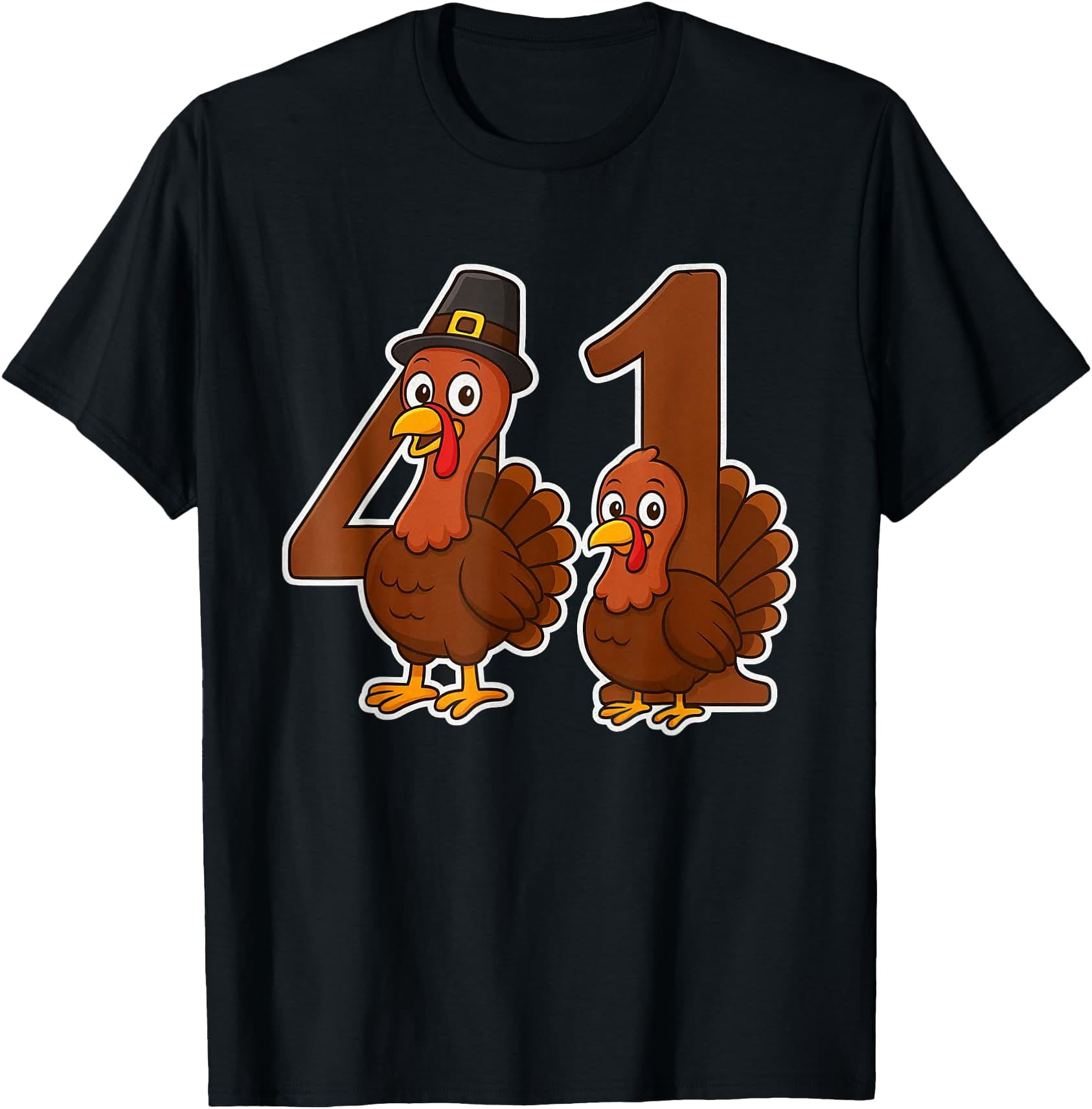 41 Thanksgiving Saying Turkey Fall Feast T-Shirt - Walmart.com