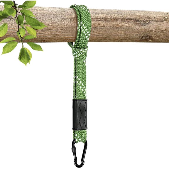 41" Tree Swing Hanging Straps, 800 LB Capacity Double Stranded Nylon Swing Ropes with Safer Spring Buckle for Hammock, Swing, Outdoor Camping and Aerial Yoga