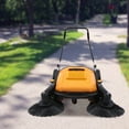 thumbnail image 1 of 41'' Walk-Behind Sweeper Street Floor Road Sweeping Floor Cleaner Hand Push, 1 of 22