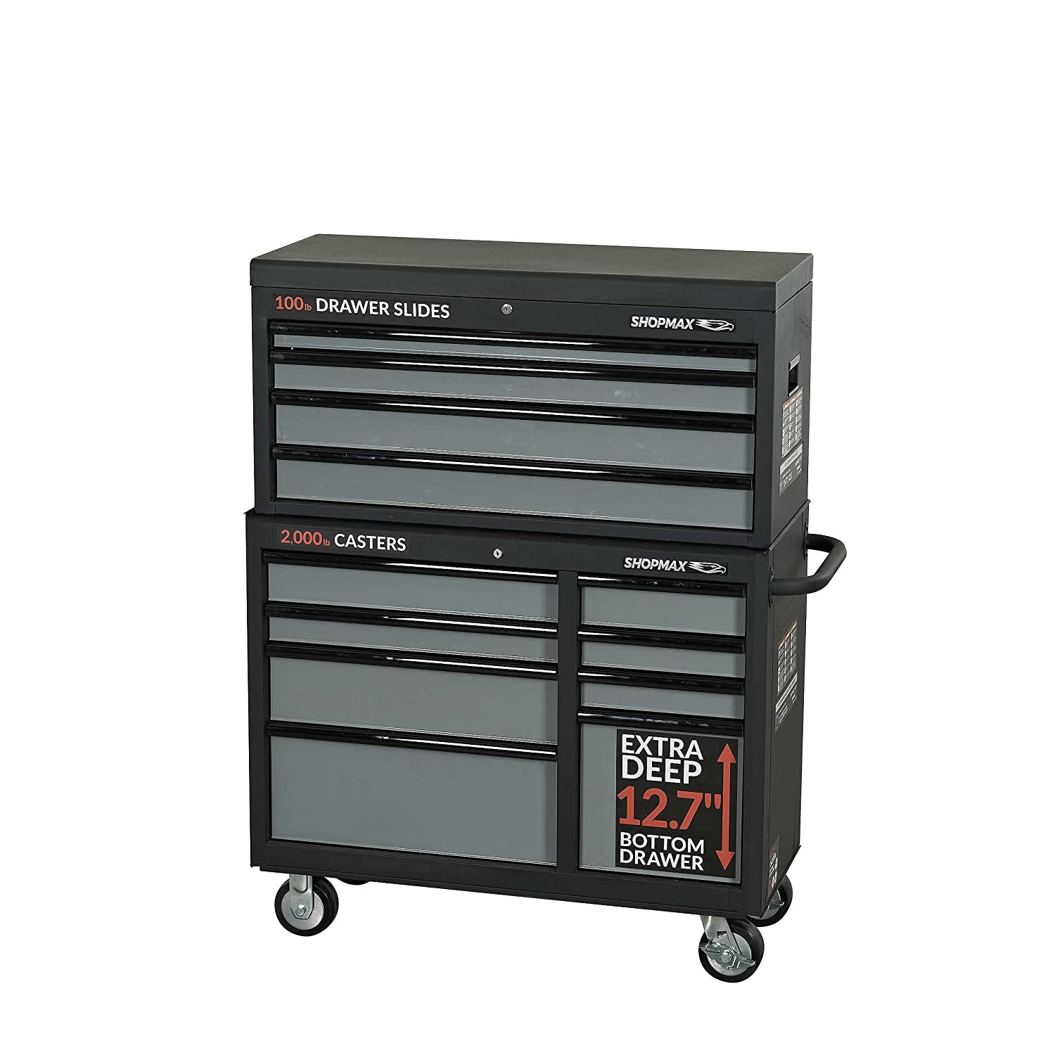 Quality Craft 41 Tool Box with Roll Cabinet - 19W