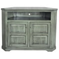 thumbnail image 1 of 41 in. Poplar Tall Corner TV Stand, European Ivory, 1 of 1
