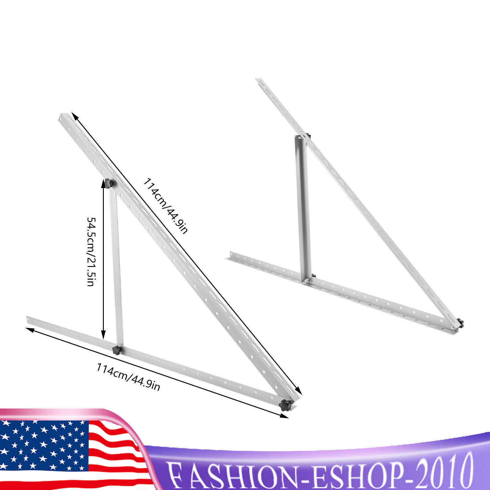 41 inch / 45 inch Adjustable Solar Panel RV Tilt Mount Brackets For