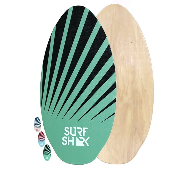 41 inch XL Deluxe Wood SkimBoard w/ EVA Traction Pad for X-Grip