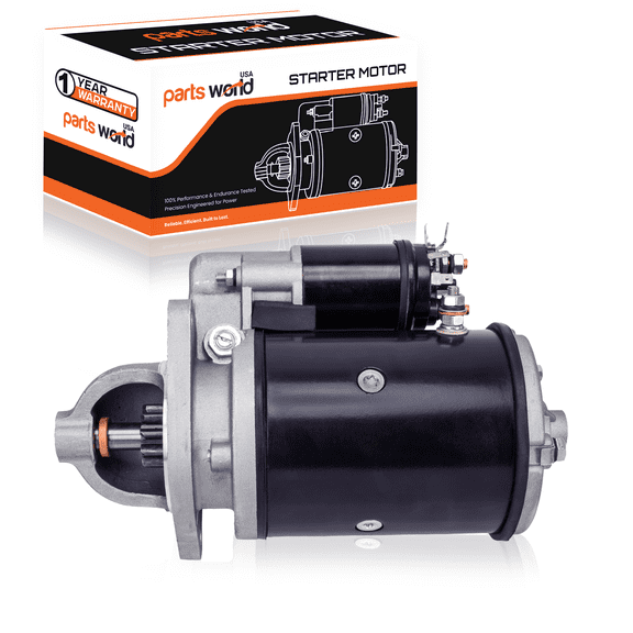 410-30044 12V Starter Compatible for Ford Farm Diesel Tractor 2000 3000 4000 5000, Case Loader Backhoe, New Holland Diesel, Ford Industrial,Lester 16608, Case K919752, LRS00212