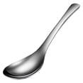 thumbnail image 1 of 410/304 Stainless Steel Soup Spoon, Coffee Spoon, Table Spoon, Multi-Use Thick Heavy Weight for Home, Kitchen or Restaurant, Durable High Grade Stainless Steel Soup Spoons, 1Pc(Silver1,6x1.6"), 1 of 9
