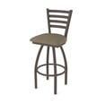 thumbnail image 1 of 410 Jackie 25" Swivel Counter Stool with Bronze Finish and Graph Cork Seat, 1 of 4