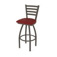 thumbnail image 1 of 410 Jackie 25" Swivel Counter Stool with Bronze Finish and Graph Ruby Seat, 1 of 4