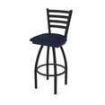 thumbnail image 1 of 410 Jackie 30" Swivel Bar Stool with Black Wrinkle Finish and Canter Twilight Seat, 1 of 4