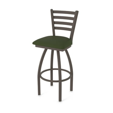410 Jackie 36" Swivel Bar Stool with Bronze Finish and Canter Pine Seat