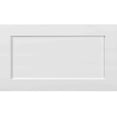 thumbnail image 1 of 410-SHAIKER DOOR-23 7/8x14 7/8-WHITE MATT-9010, 1 of 3
