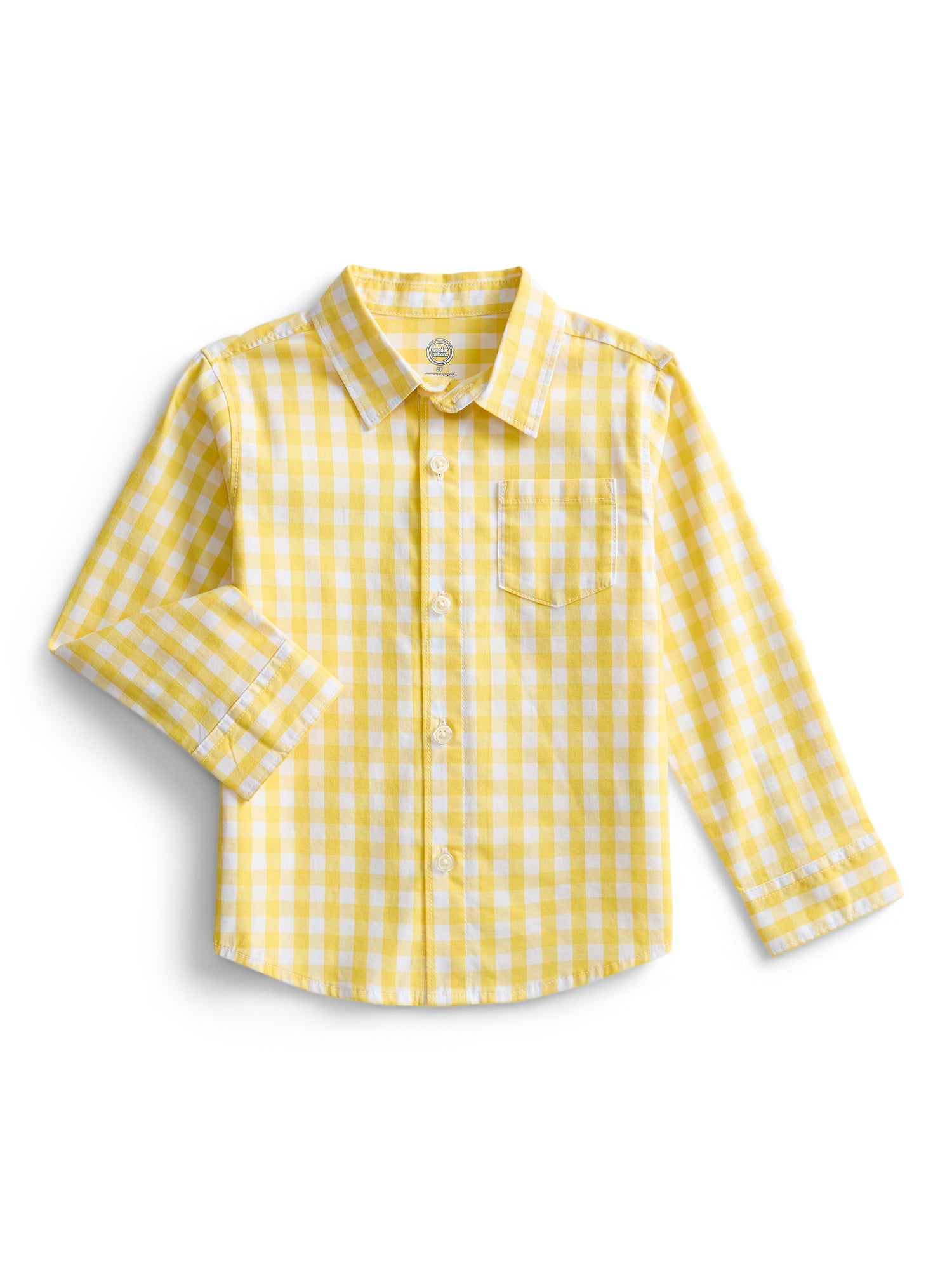 Wonder Nation Toddler Boys Woven Shirt, Sizes 12M-5T