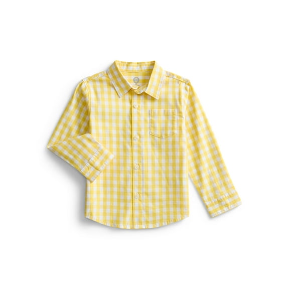 Wonder Nation Toddler Boys Woven Shirt, Sizes 12M-5T