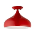 thumbnail image 1 of Livex Lighting - Amador - 1 Light Semi-Flush Mount In Transitional Style-9, 1 of 8