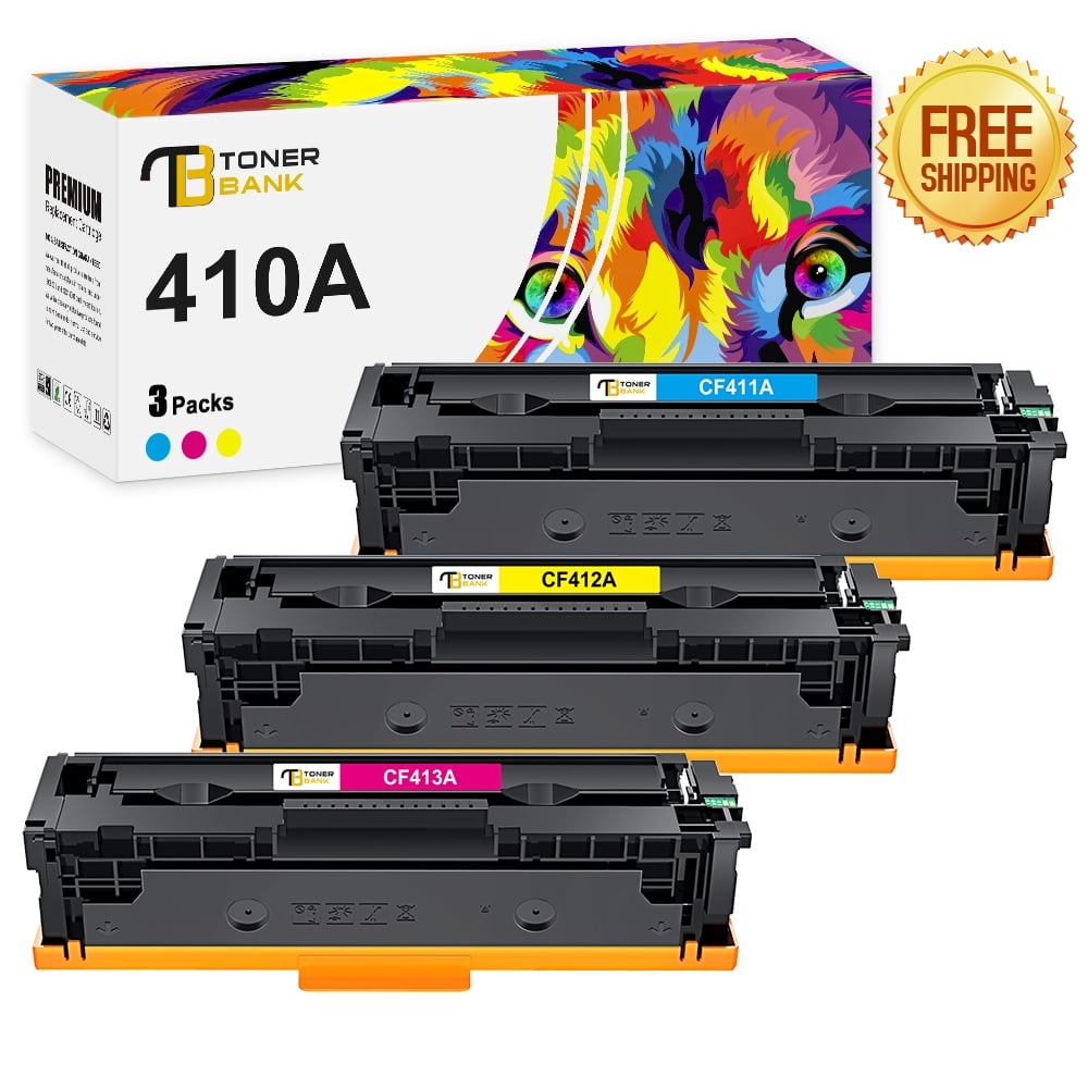 OOHO Cartuchos de tóner Copatible para HP 410A CF410A 410X CF410X