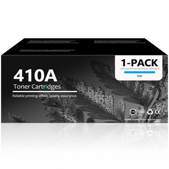 410A Toner Cartridges Compatible for HP 410A Cyan Toner Cartridge for Color LaserJet Pro M477fnw M452dn