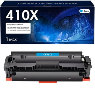 HP 410A/410X Toner Cartridges, 4 Pack (Black, Cyan, Yellow