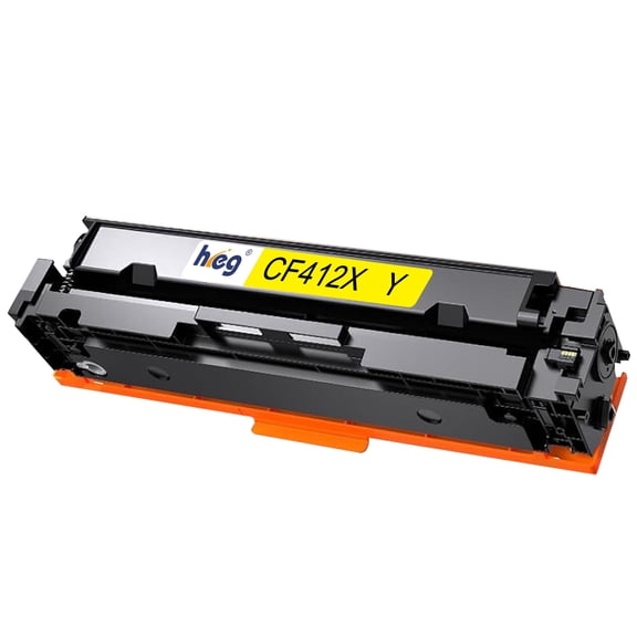 CF412X Yellow Toner Cartridge Compatible for Color Laserjet Pro MFP M477fdw M477fdn M477fnw Pro M452dn M452nw M452dw Printer(1 Pack)