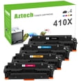 thumbnail image 1 of 410X toner Cartridge 4-Pack Compatible for HP 410X 410A CF410X CF410A HP Laserjet MFP M477fdw M477fnw M477fdn Pro M452dn M452dw M452nw M477 M452 Printer Ink, 1 of 4