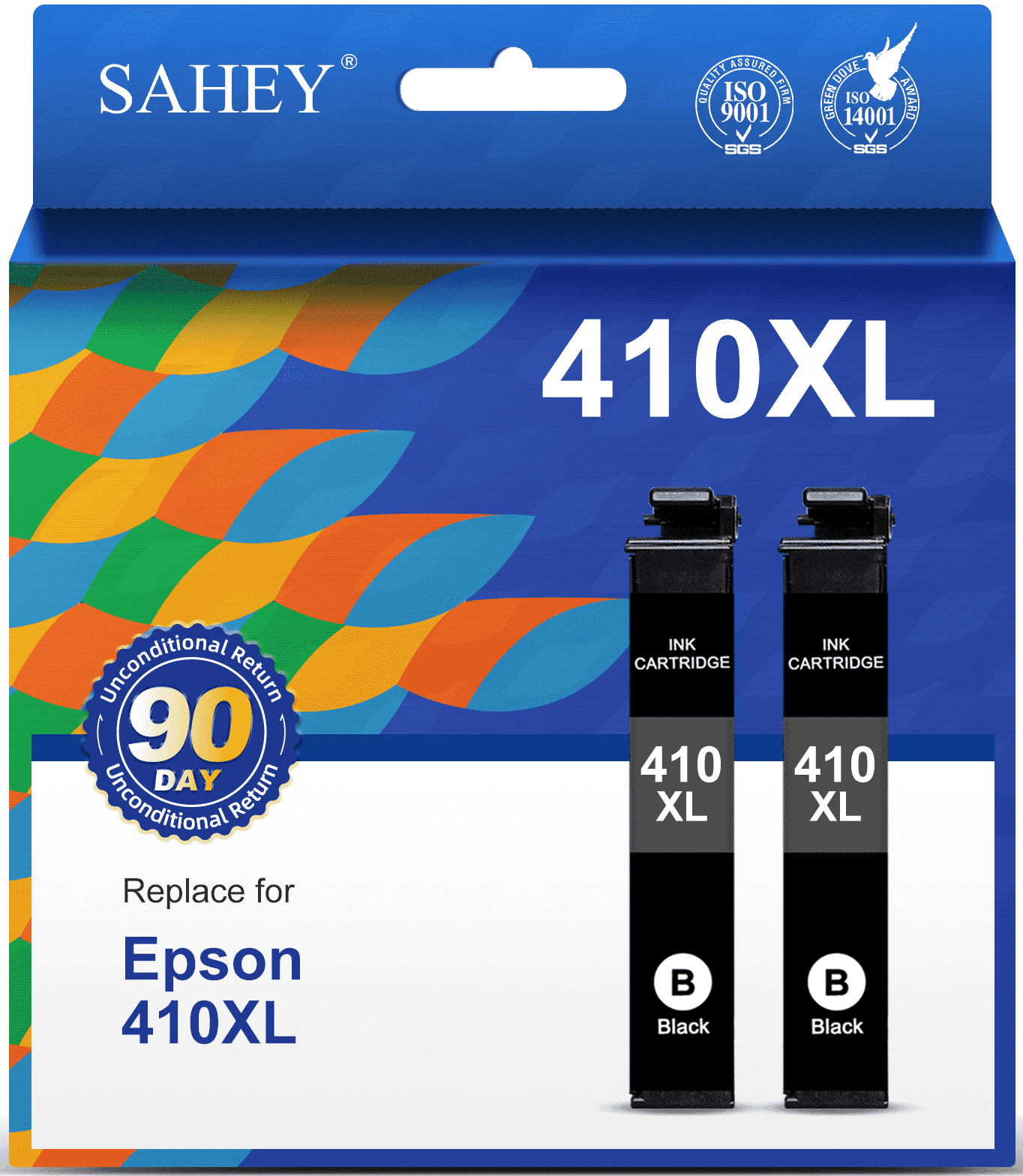 レンページ SAHEY 410XL Ink Cartridge for Epson Expression XP-830/640