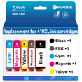 thumbnail image 1 of 410 Ink Cartridges Replacement for Epson 410 Ink Cartridges for Epson 410 XL 410XL  Ink (Black Photo-Black Cyan Magenta Yellow), 1 of 7